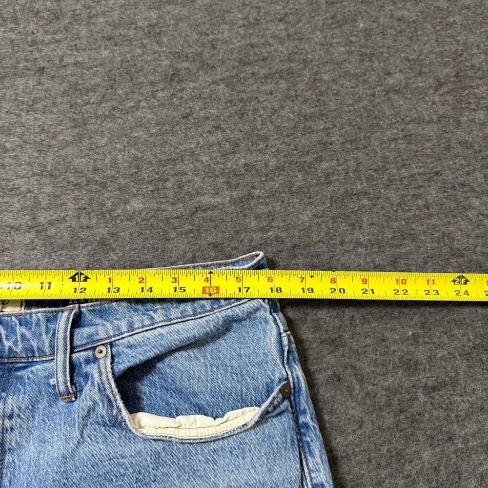 Madewell Athletic 1991 Straight Jeans Mens 36x30 (35x26) Light Wash Denim - Picture 8 of 11